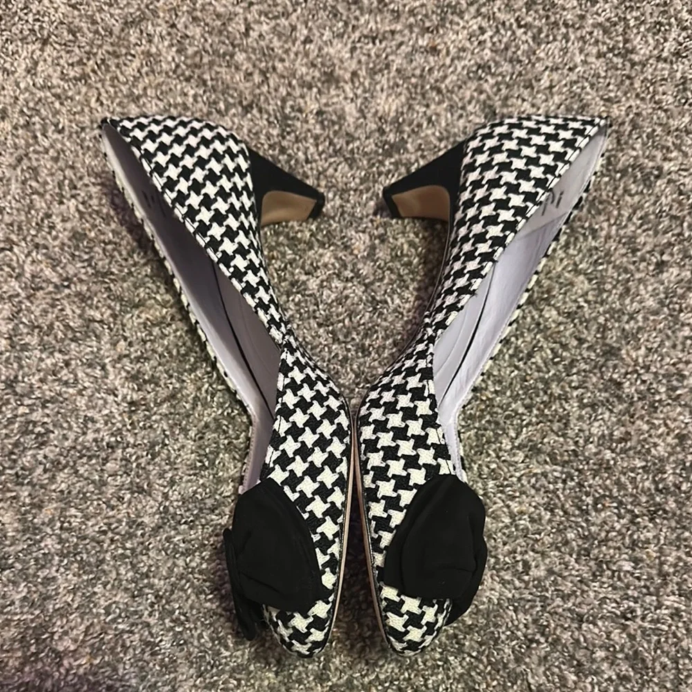 Johnston & Murphy houndstooth black